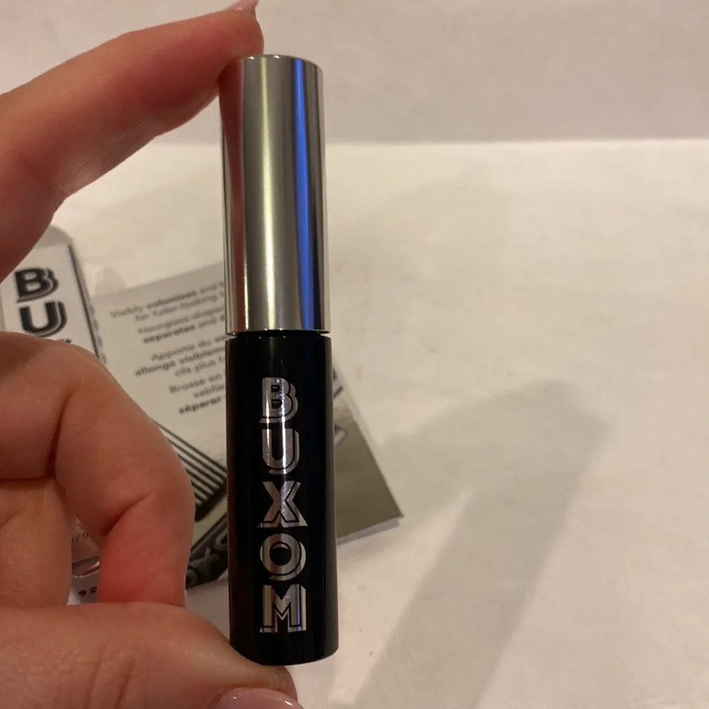 BUXOM Lash Volumizing Mascara Mini Travel Size 0.1oz Blackest Black NIB